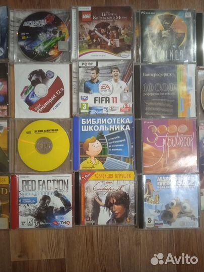 Диски с играми на пк