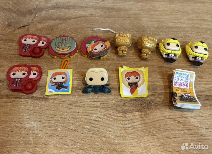Игрушки Harry Potter kinder joy