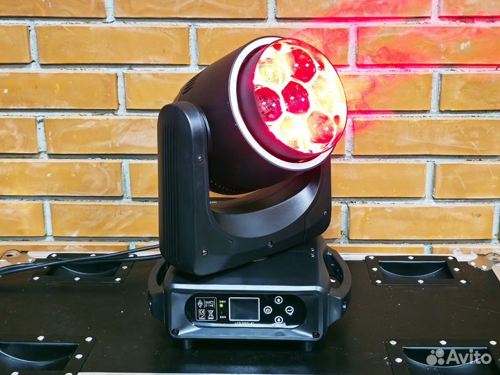 Голова wash 7x40 пиксельная с диодным кольцом