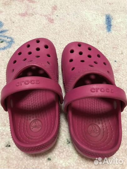 Сланцы детские crocs 25,5-26