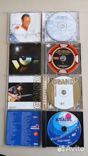 4CD+4DVD диска одним лотом