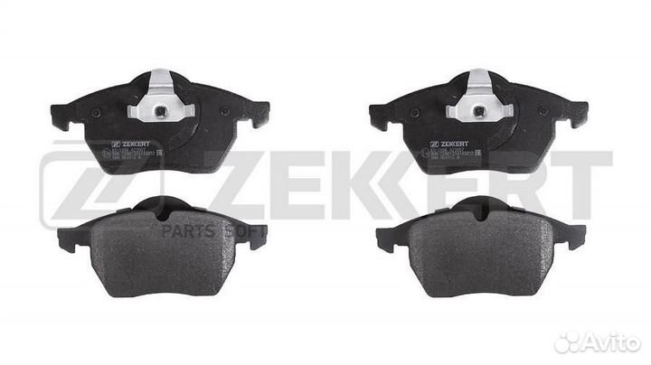Zekkert BS-2886 Колодки торм. диск. передн. Chevrolet Vectra II 98- Opel Astra G II 99- Calibra A 94