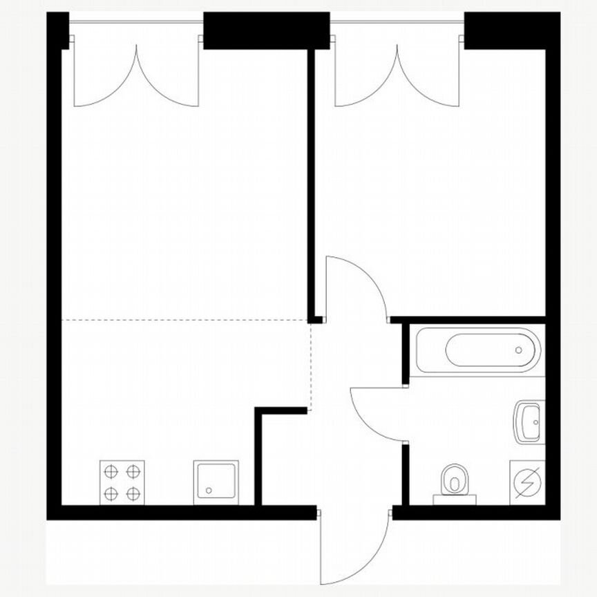 1-к. квартира, 37,5 м², 7/9 эт.