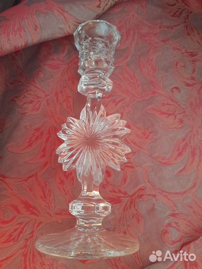 Подсвечник хрустальный СССР