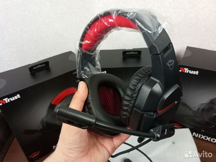 Игровые наушники гарнитура Trust