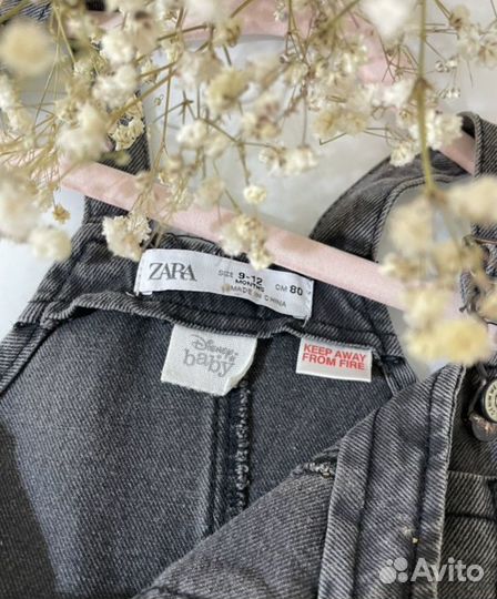 Новый сарафан на девочку Zara Baby р.80 (9-12)