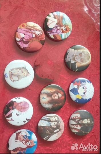 Аниме значки