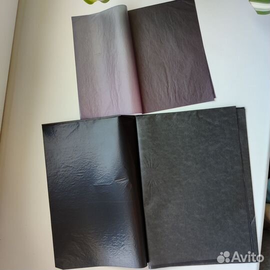 Копирка цветная СССР Копировальная бумага