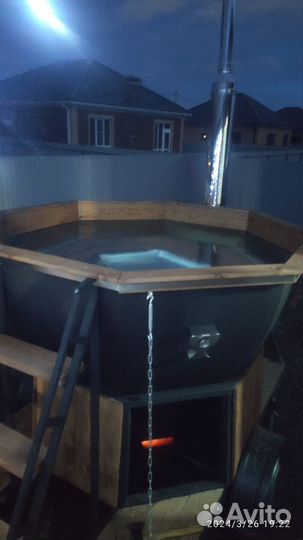 Аренда банного чана на прицепе