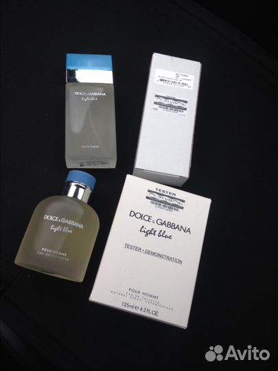 Dolce gabbana light blue тестер оригинал