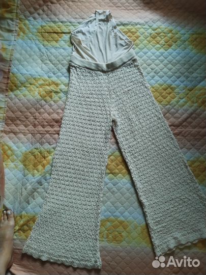 Вязанные брюки mango