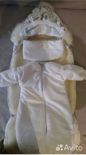 Конверт на выписку зимний