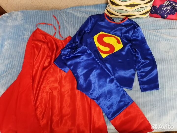 Новогодний костюм супермен