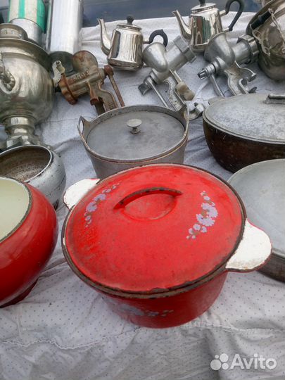 Казан чугунный бу СССР