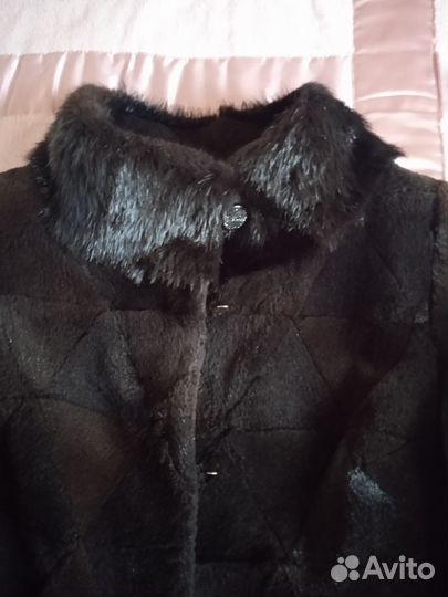 Шуба из стриженной нутрии