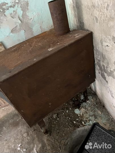 Печь буржуйка для гаража
