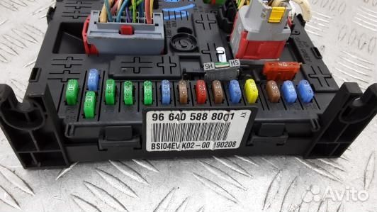 Блок комфорта citroen C5 2 (4SV03M301)