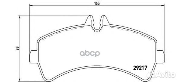 К-т дисков. тормоз. колодок P50060 Brembo