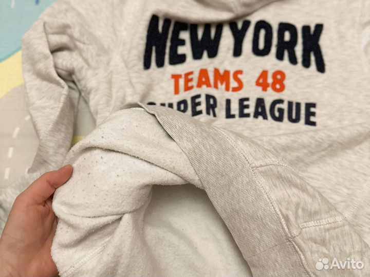 Толстовка мужская с капюшоном теплая