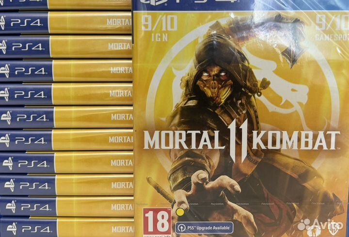 Mortal kombat 11 ps4 новые диски