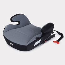 Бустер Rant Zip isofix, вес 22-36 кг, Grey/Black