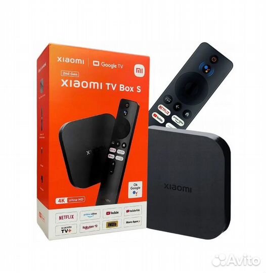 Xiaomi Mi Box S 2nd Gen (2023). Новые. Настроенные