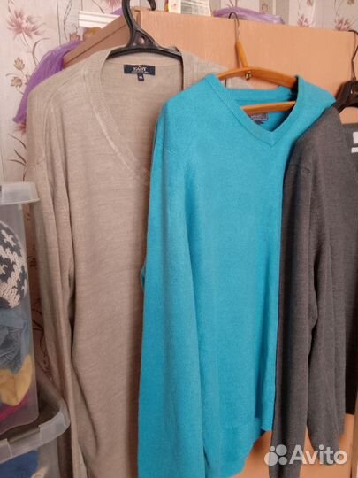 Джемпер мужской 52 размер