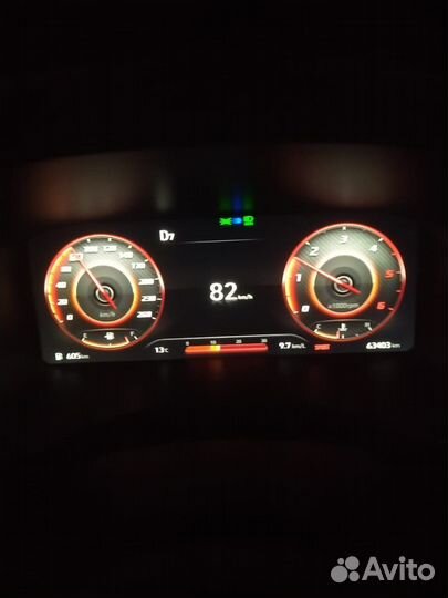 Hyundai Santa Fe 2.2 AMT, 2020, 63 000 км