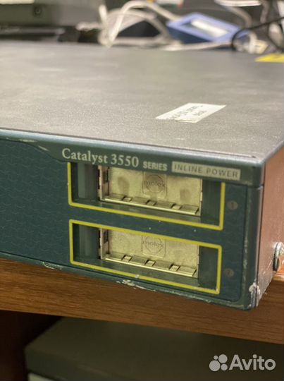 Коммутатор cisco catalist 3550-24pwr-smi