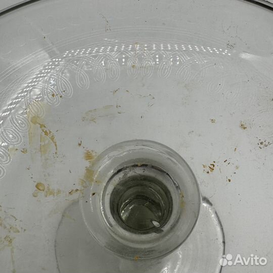 Конфетница фруктовница ваза вазочка стеклянная