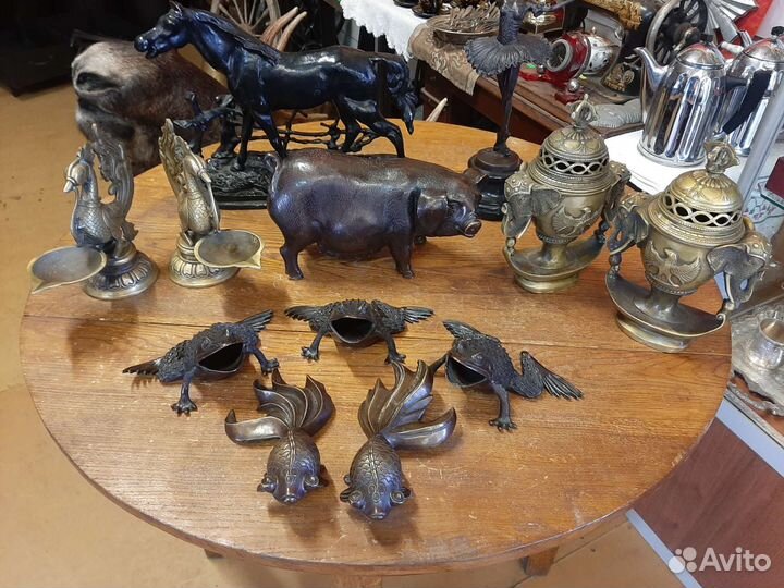 Бронзовые фигурки