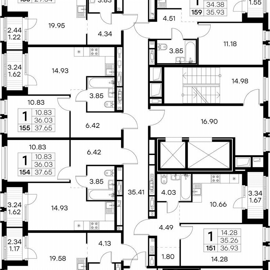 Квартира-студия, 29,3 м², 2/15 эт.