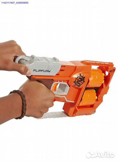 Играй безопасно с бластером Nerf