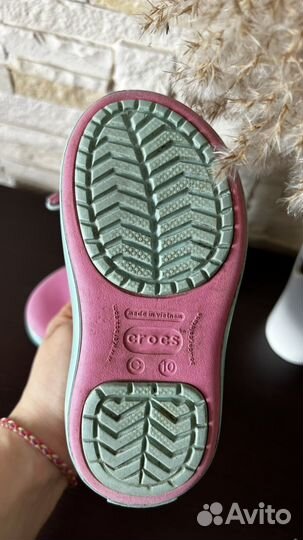 Демисезонные сапоги crocs с 10 27р