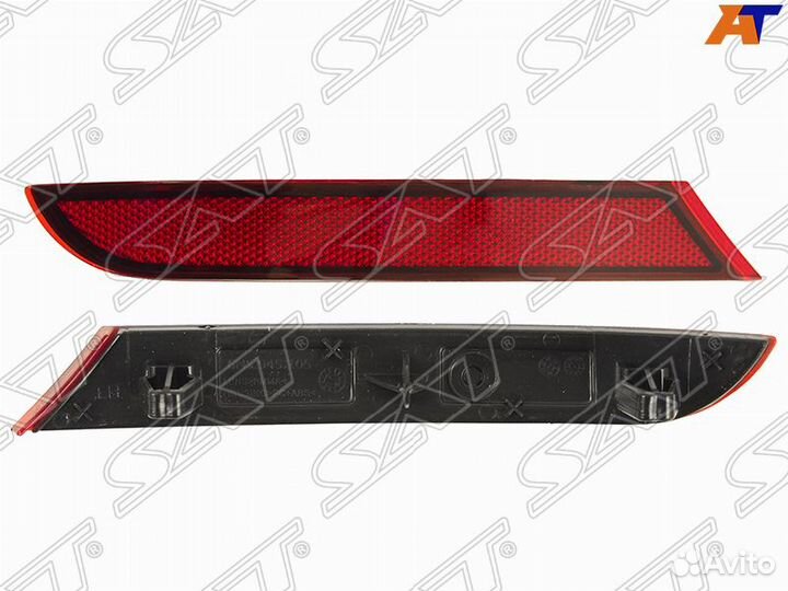 Отражатель в задний бампер VW polo 20- LH ST-104-0