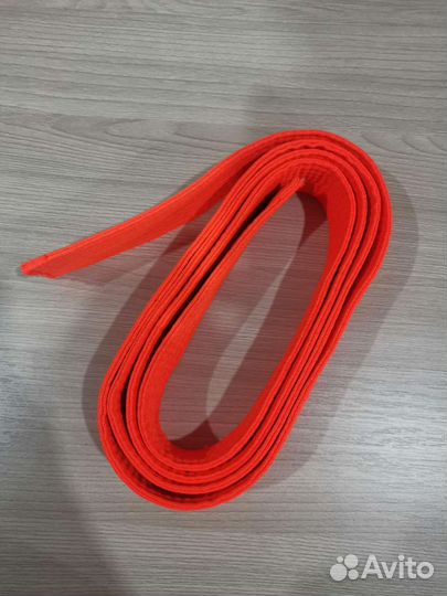 Пояс оранжевый Киокушинкай/каратэ