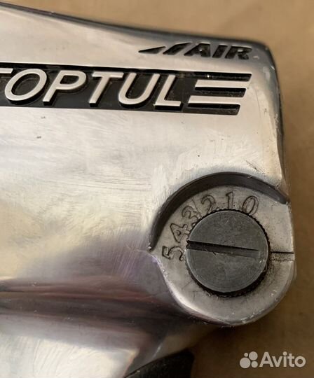 Гайковерт пневматический toptul