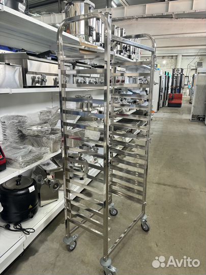 Тележка шпилька для подносов 15 ур 670*410*1800