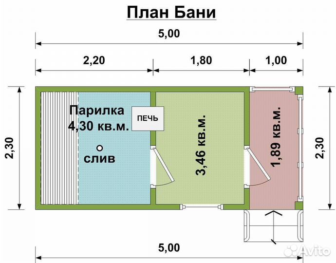 Баня готовая
