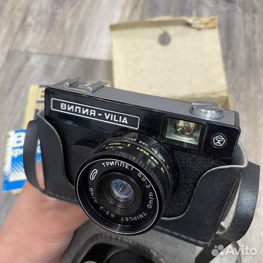 Плёночный фотоаппарат Вилия триплет 69-3 4 / 40