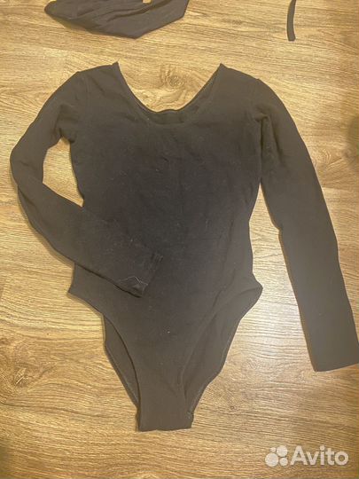 Танцевальный купальник, юбка, балетки
