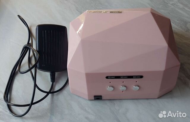 Лампа д/маникюра Quick ccfl LED Nail Lamp,Розовая
