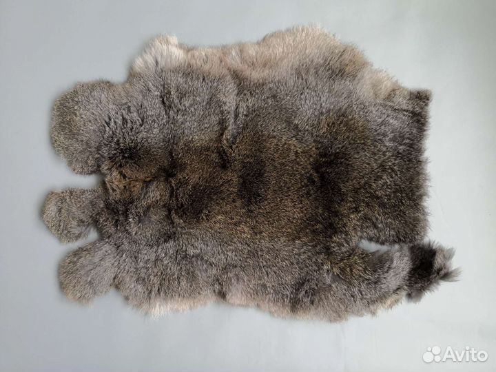 Мех кролика. Натуральный, целые шкурки. Выделанный