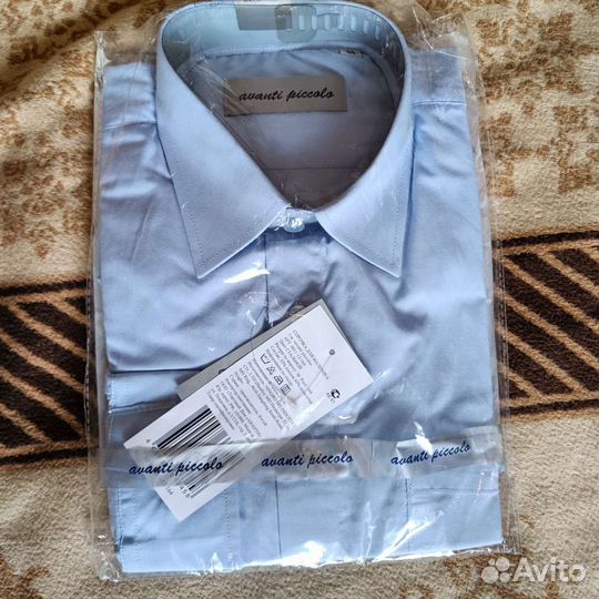 Рубашка новая для мальчика 164размер в упаковке
