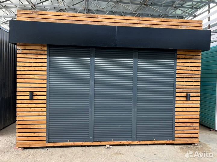 Торговый ларек. Модульный павильон