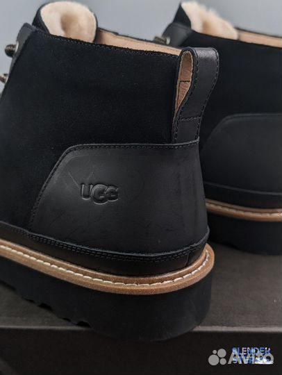 Ботинки Ugg Mens Neumel Gentleman Triple Black