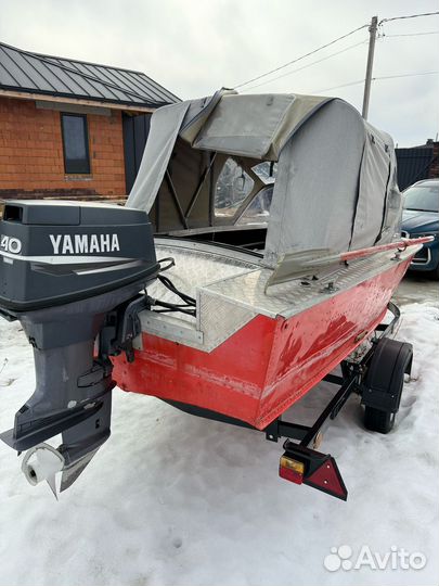 Прогресс 4 с мотором yamaha 40 VEO