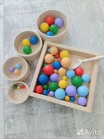 Деревянные развивающие игрушки