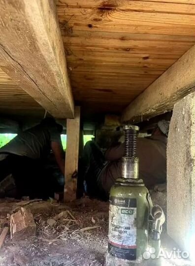 Бригада строителей, дома, кровля, фасад, фундамент