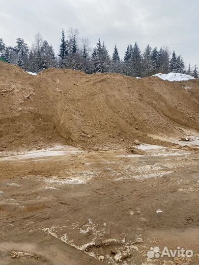 Песок щебень доставка